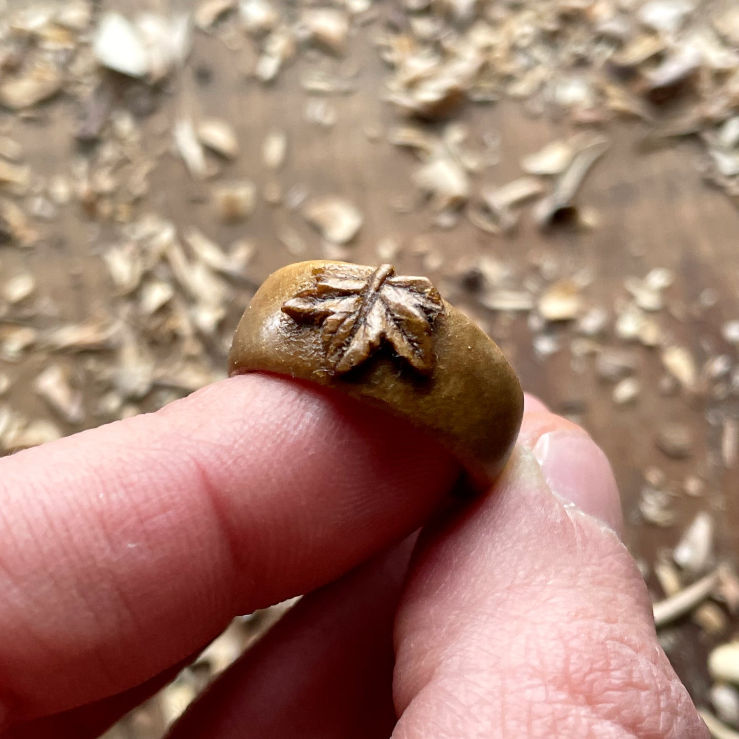 Maple Leaf Ring