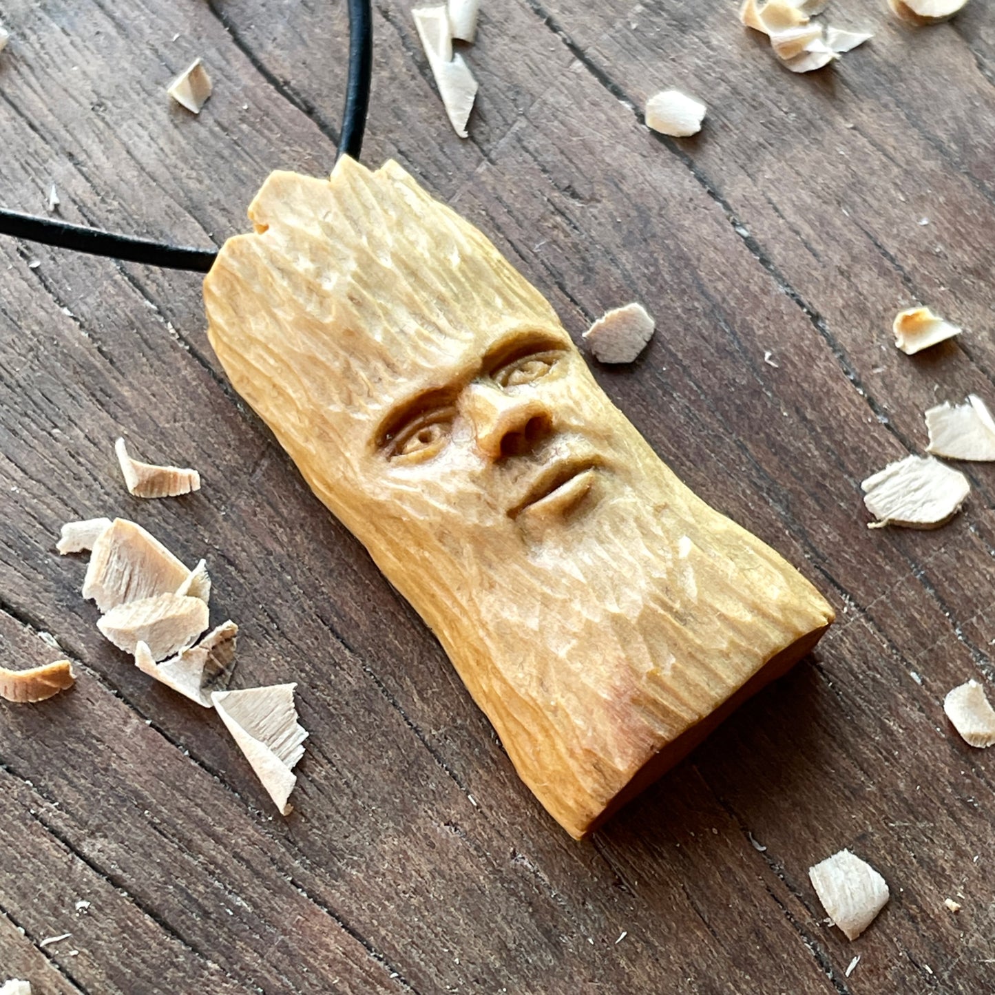 "Newborn" Wood Spirit Pendant