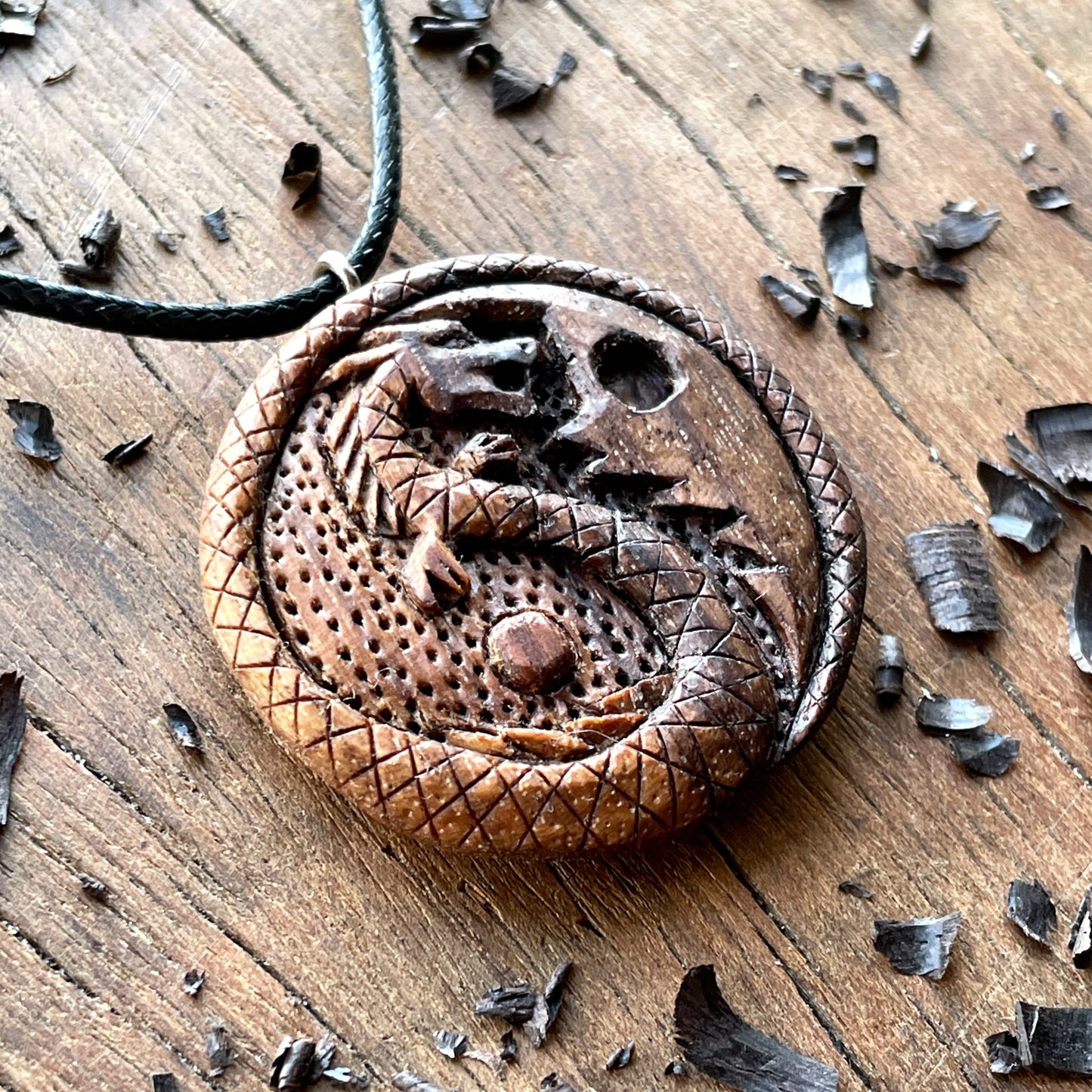 Dragon Yin-Yang Pendant