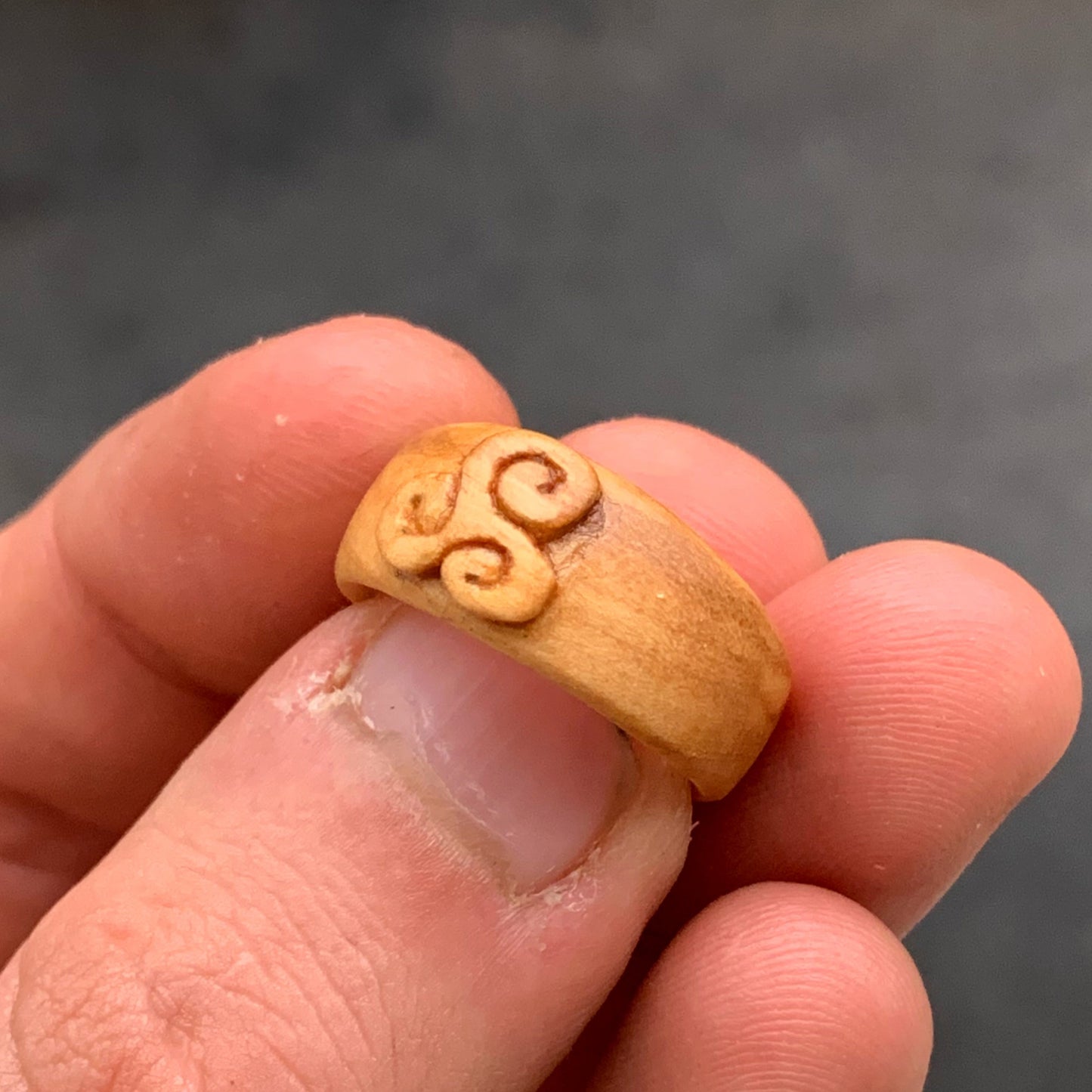 Triquetra & Triskelion Ring