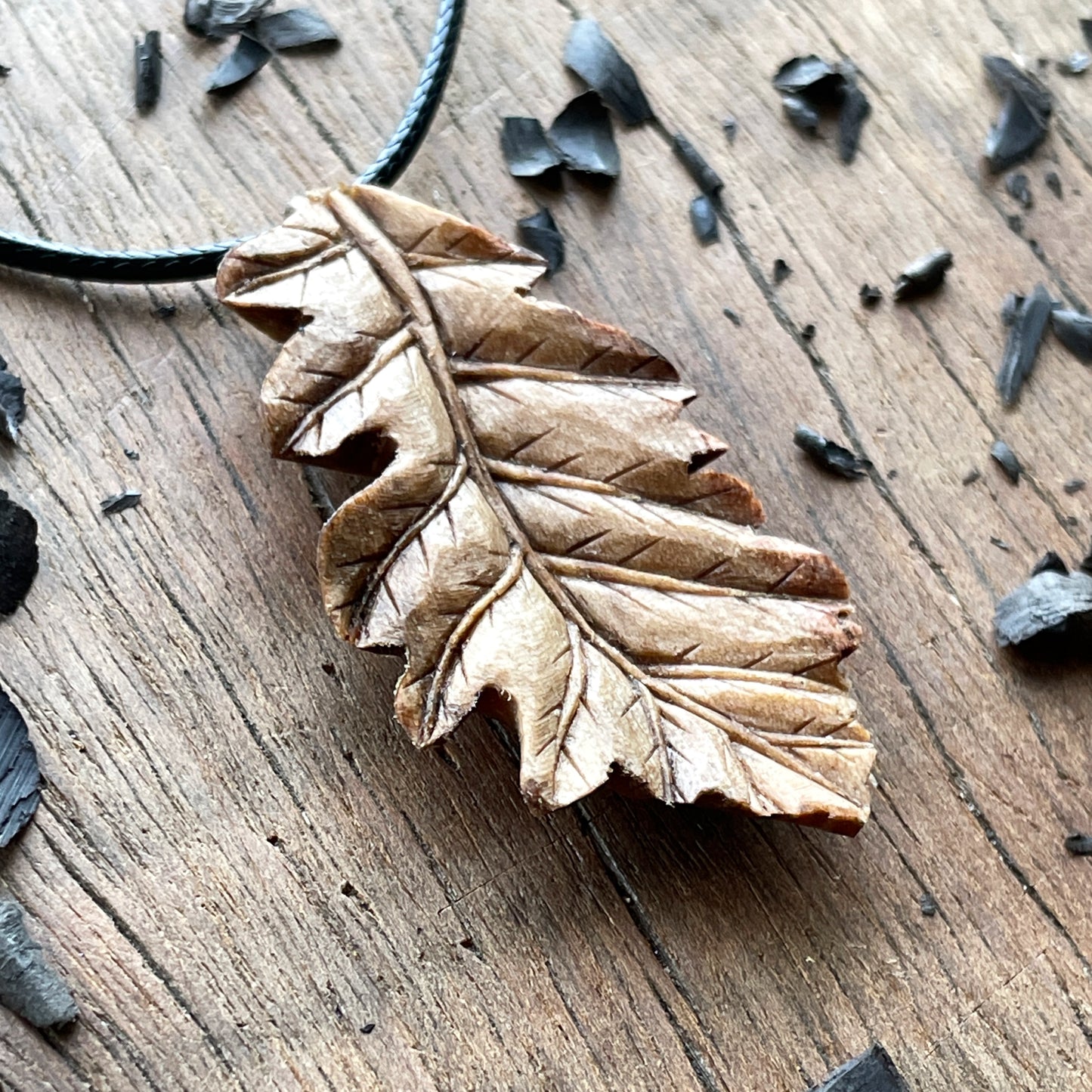 Oak Leaf Pendant - Rooted Spirit