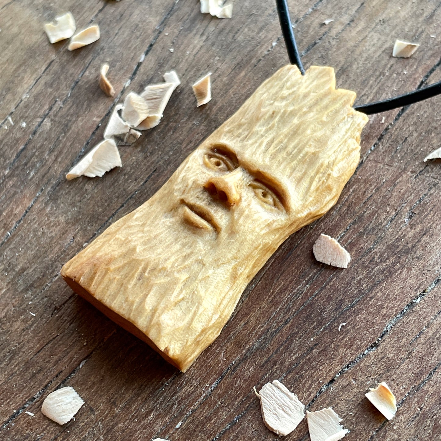 "Newborn" Wood Spirit Pendant