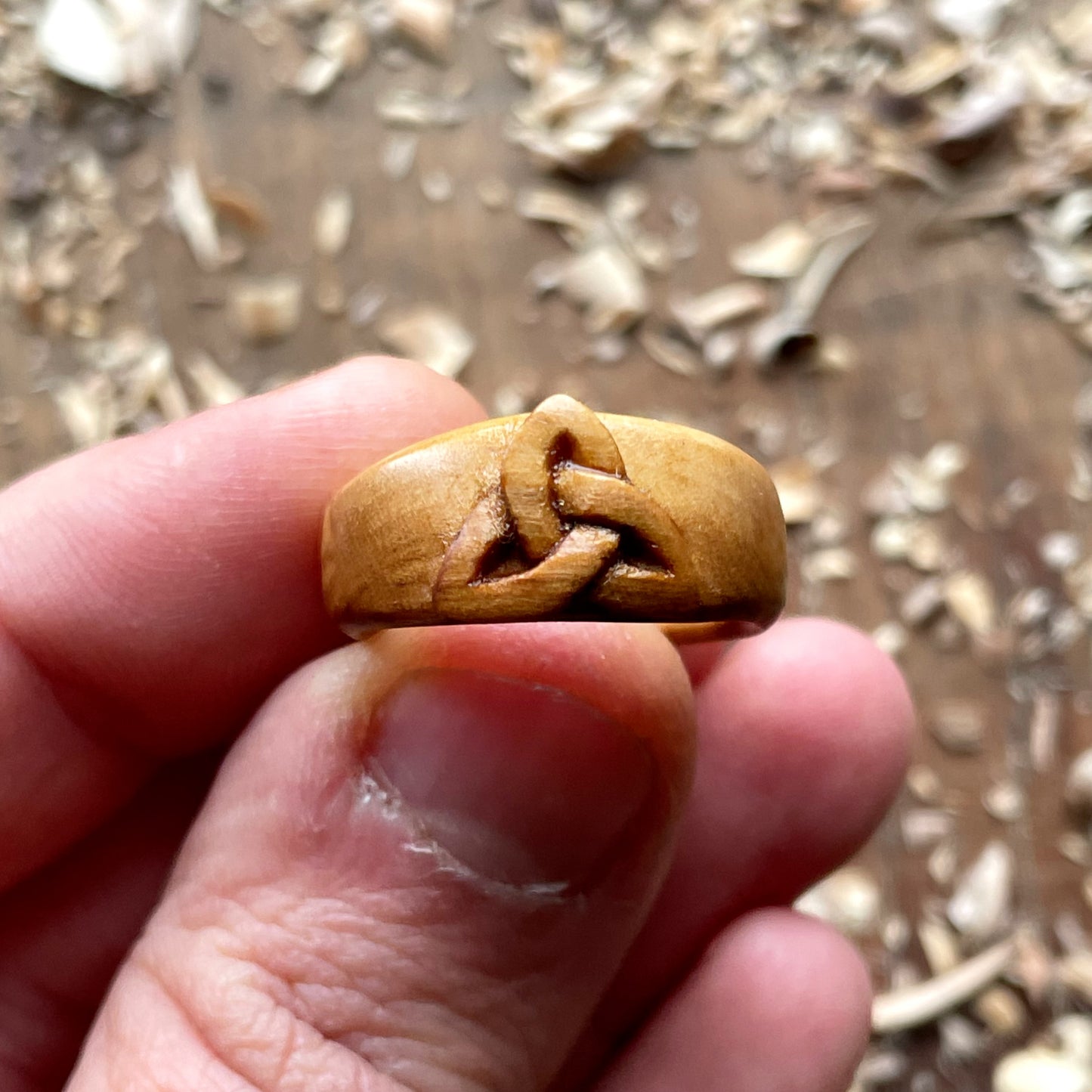 Triquetra & Triskelion Ring