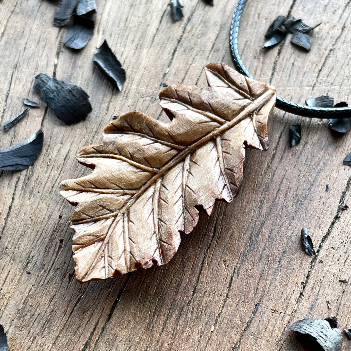 Oak Leaf Pendant - Rooted Spirit