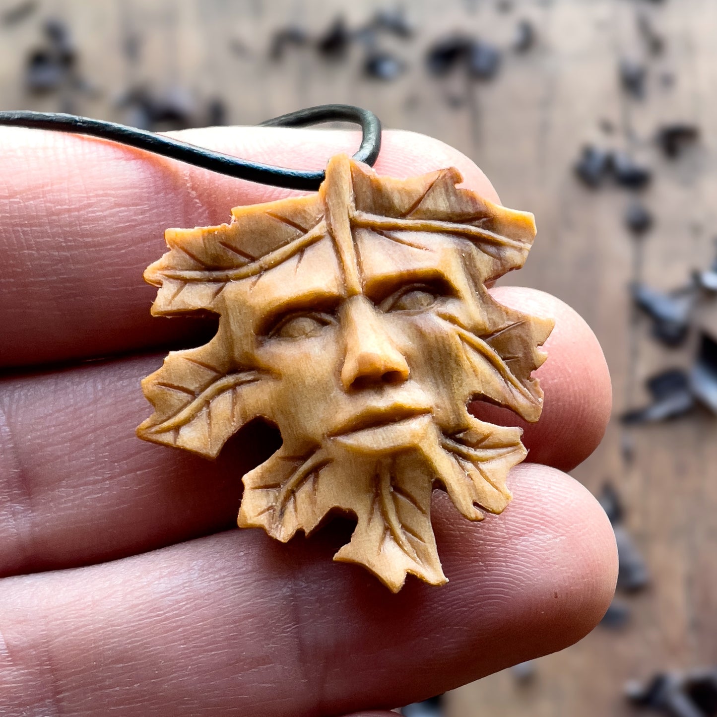 Calm Leaf Spirit Pendant
