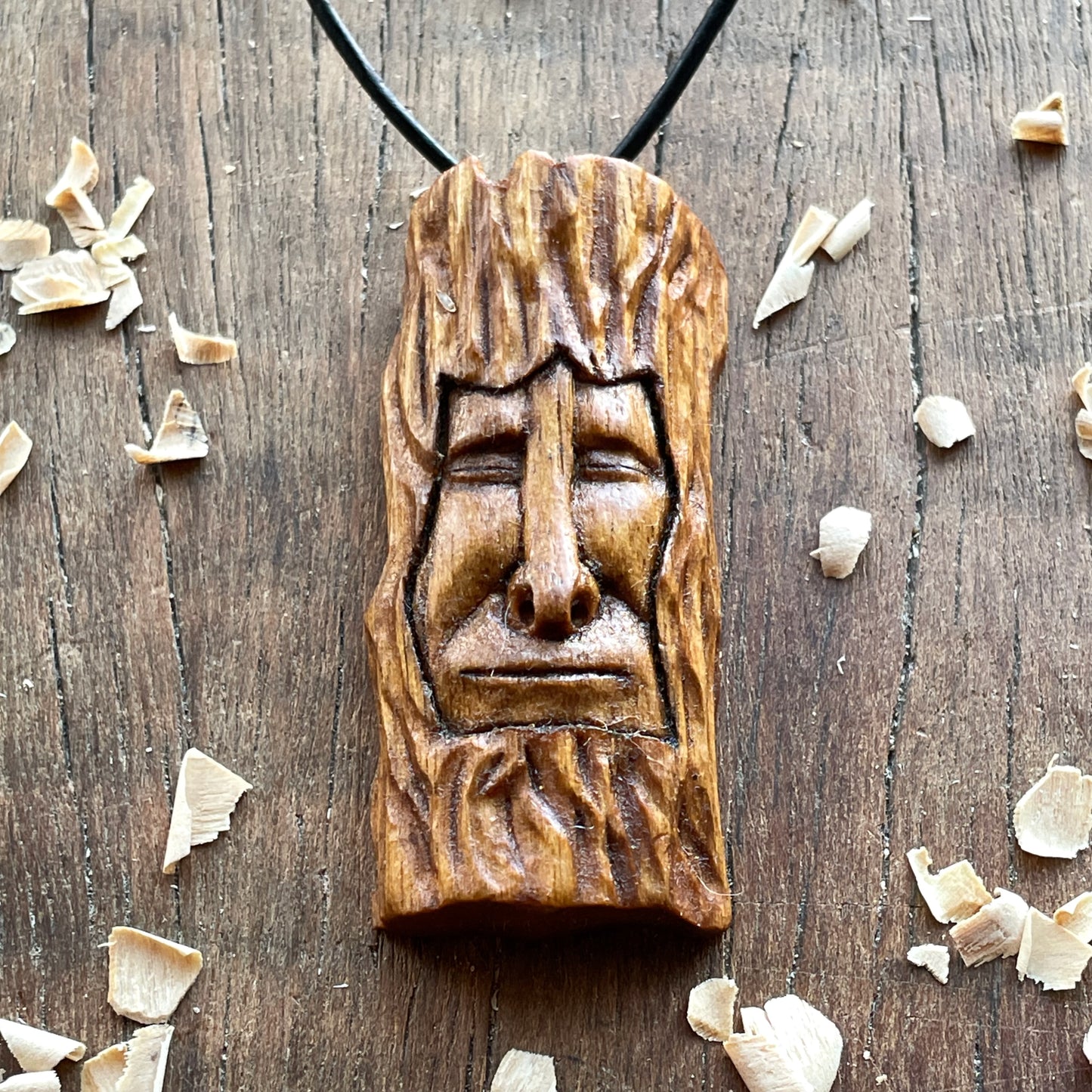 "Restless" Wood Spirit Pendant