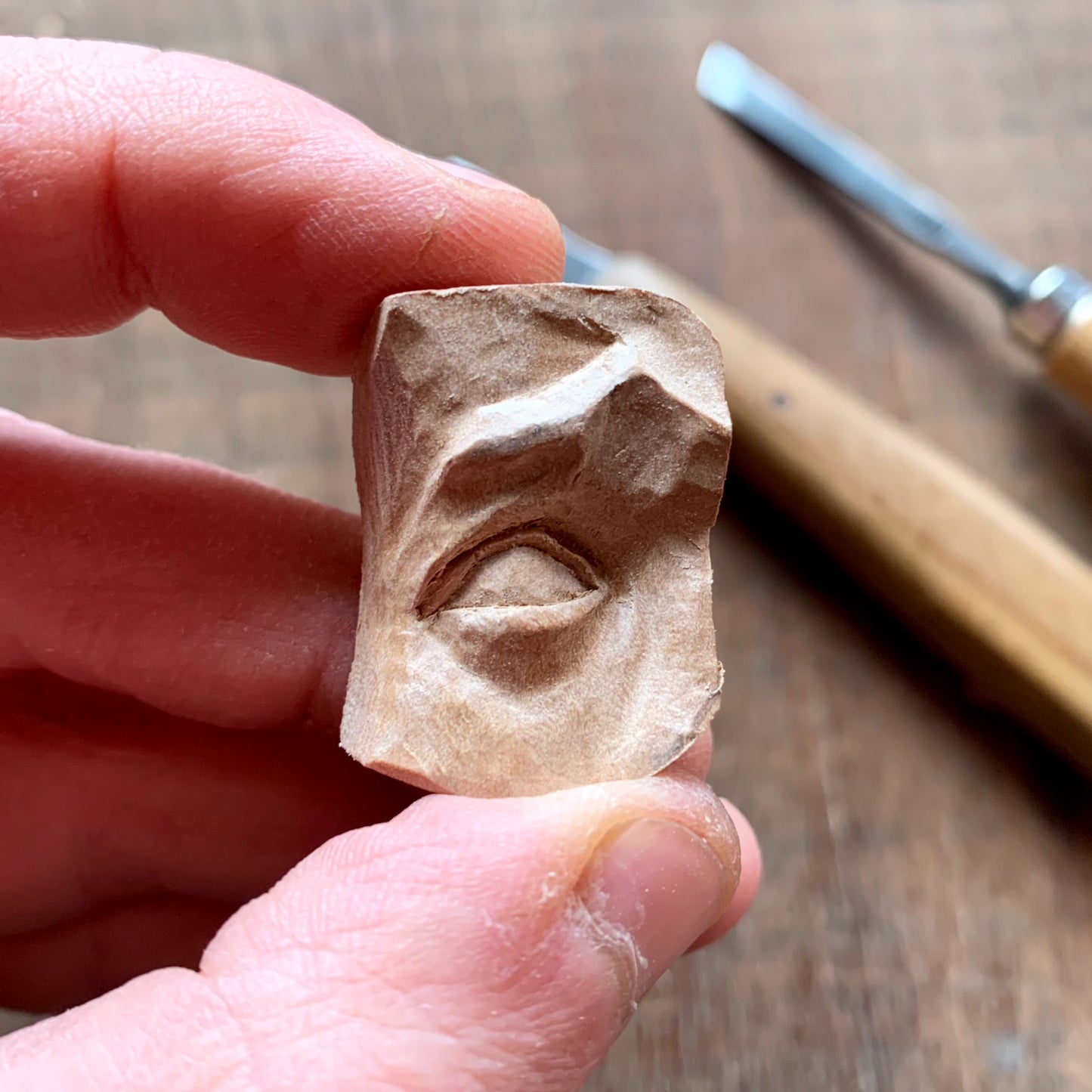 Sad Eye Expression Pendant