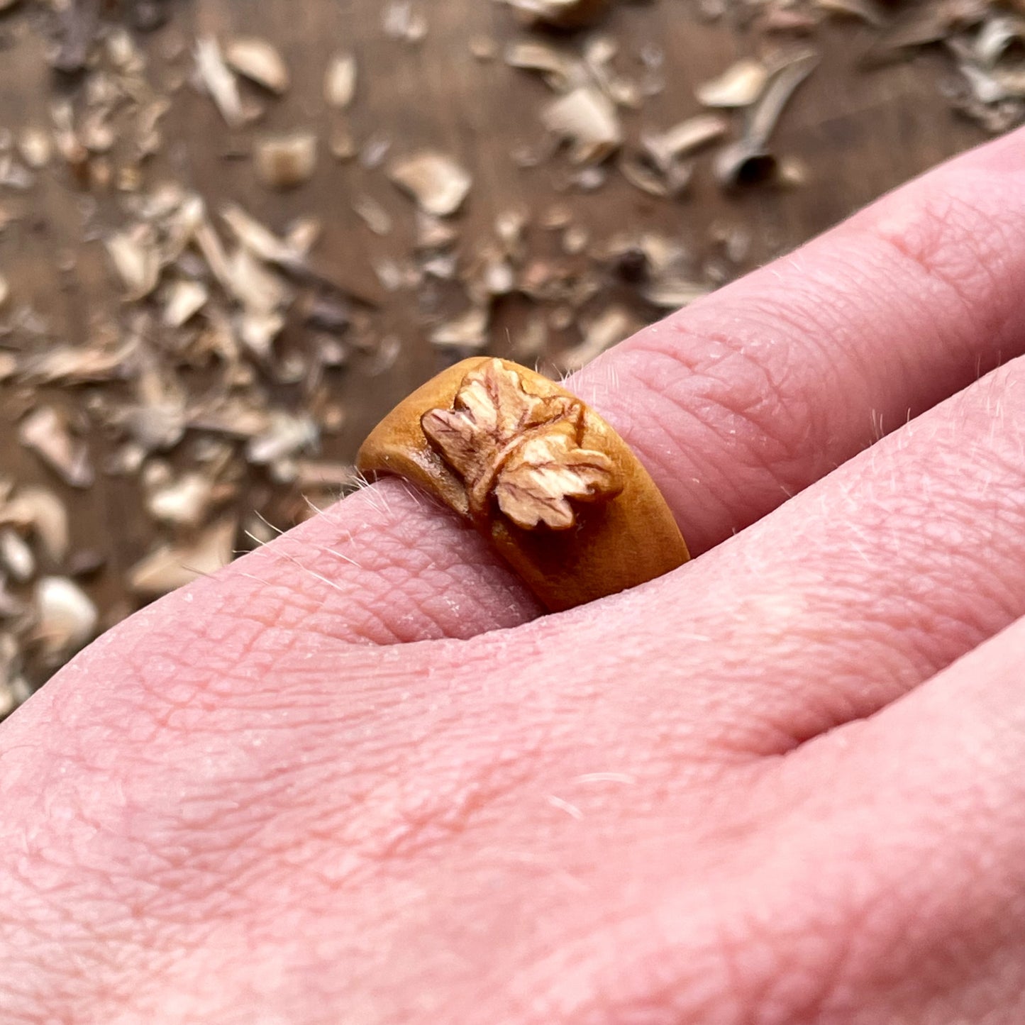 Maple Leaf Ring