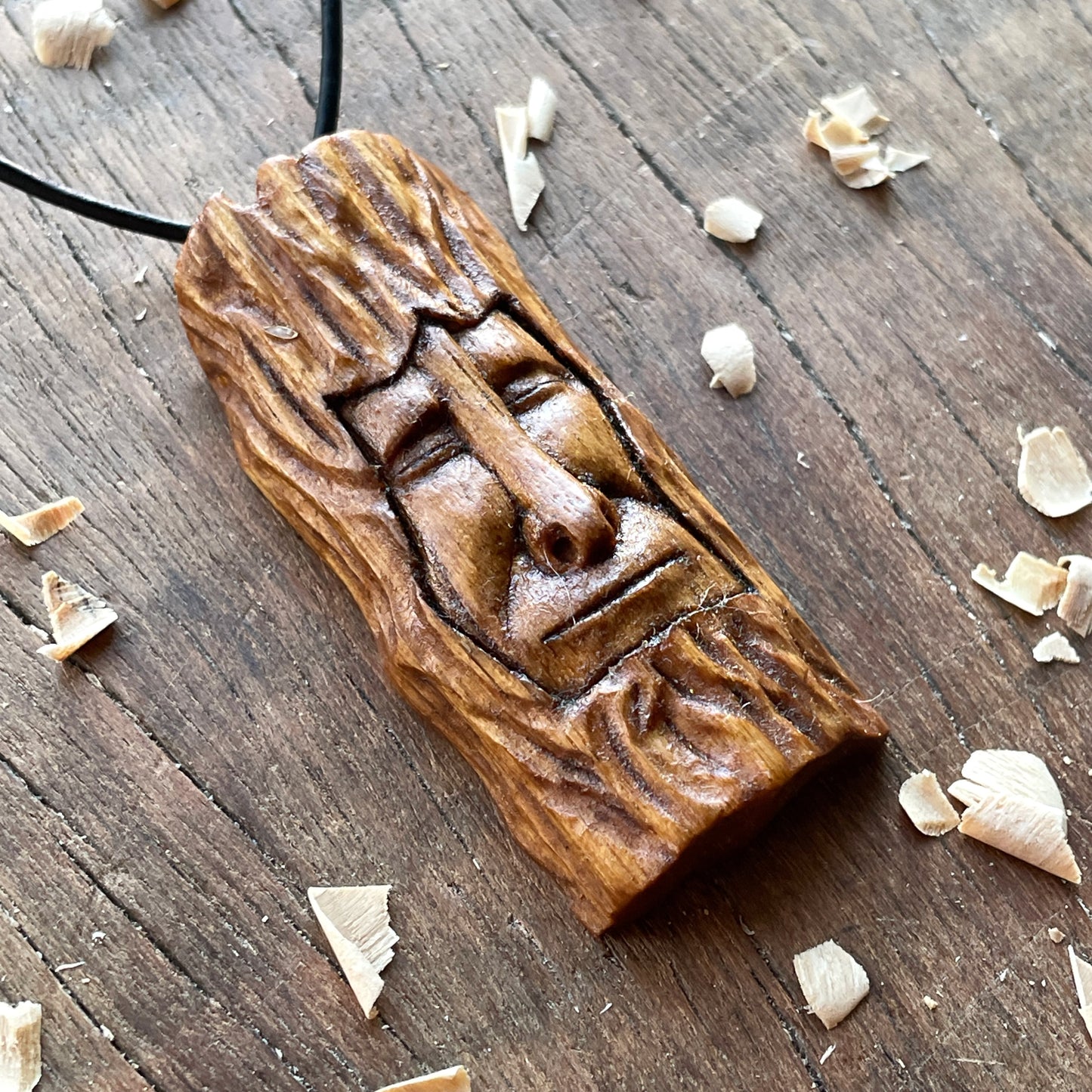 "Restless" Wood Spirit Pendant