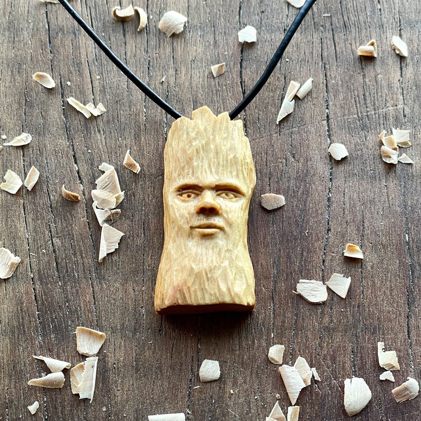 "Newborn" Wood Spirit Pendant