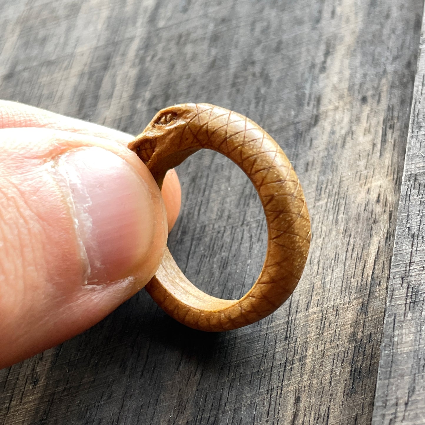 Anello serpente Uroboro