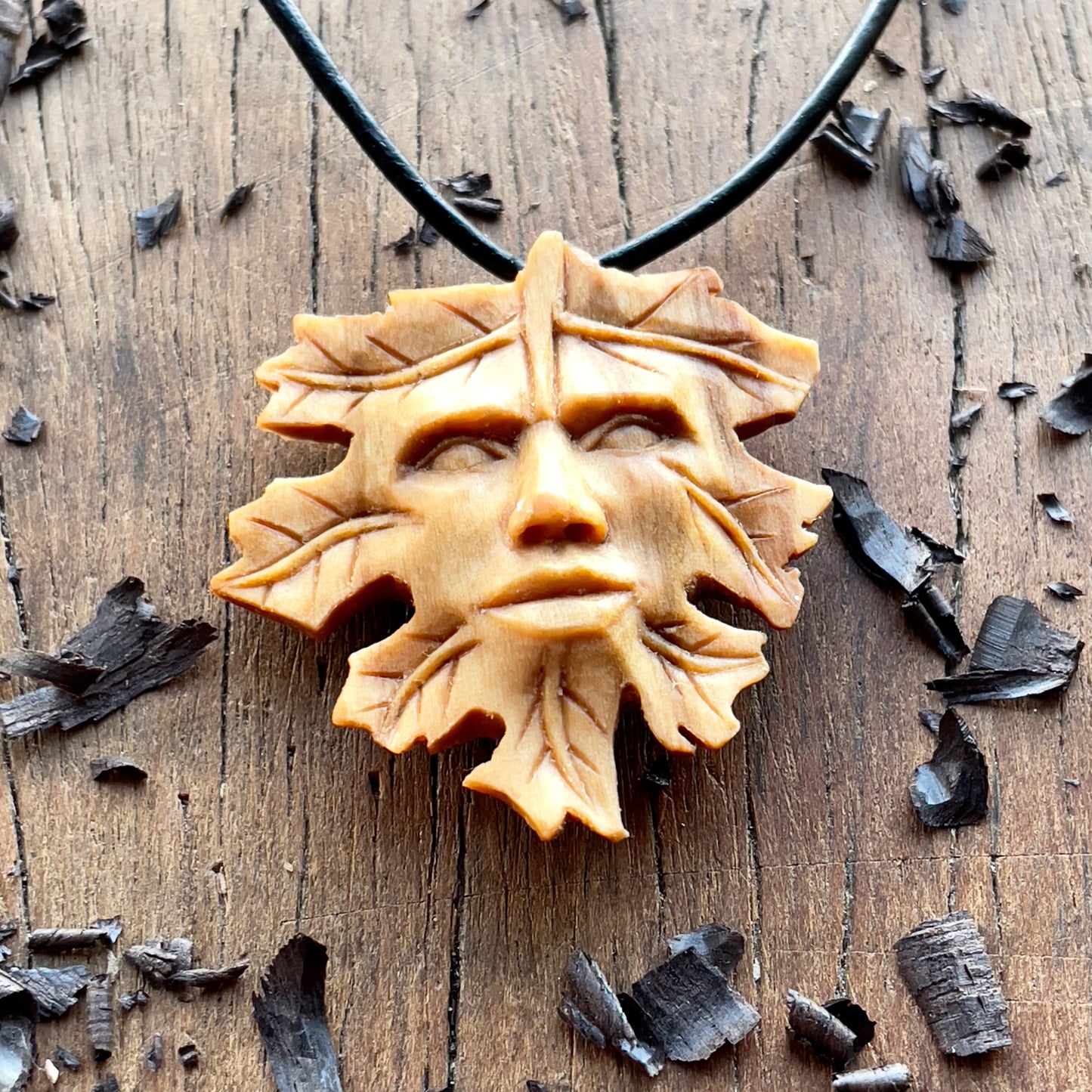 Calm Leaf Spirit Pendant