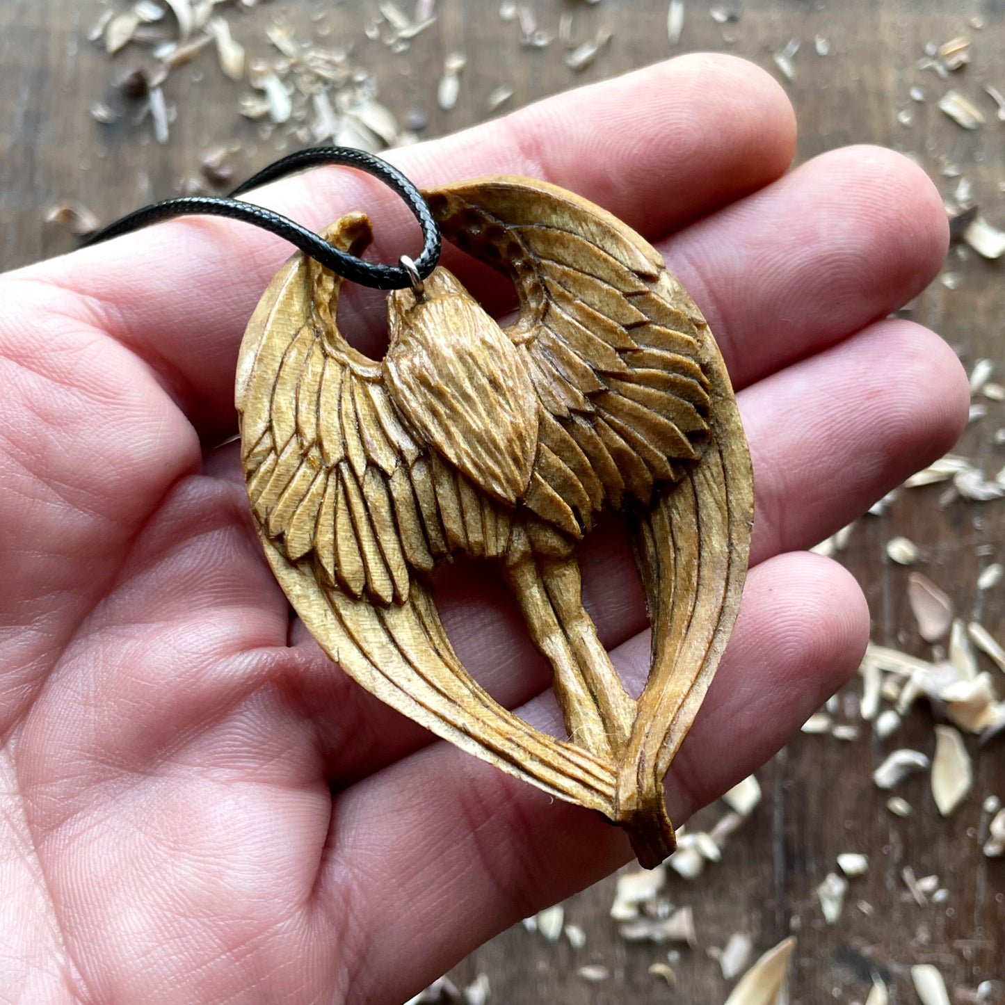 Angel with the sword pendant