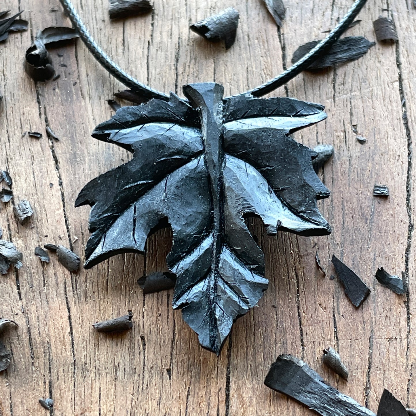 Maple Leaf Pendant - Ember Spirit