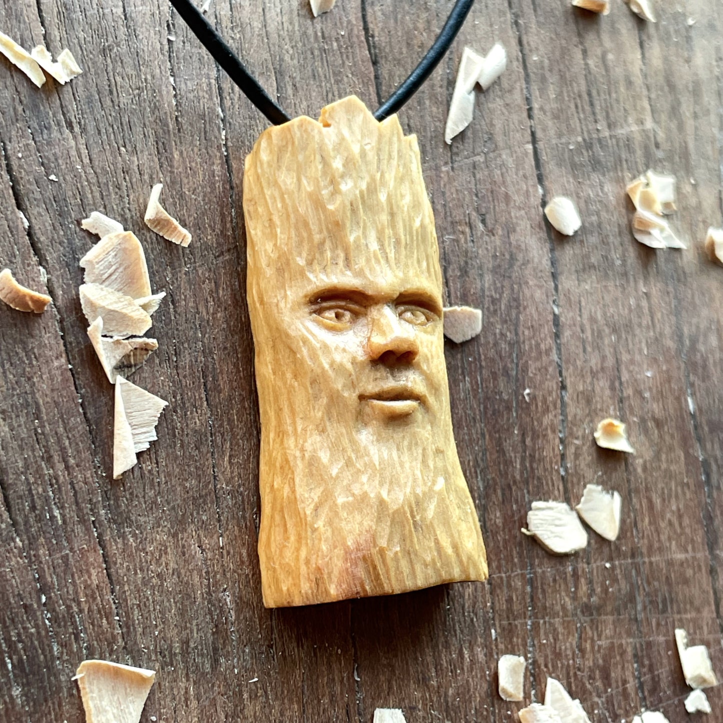 "Newborn" Wood Spirit Pendant