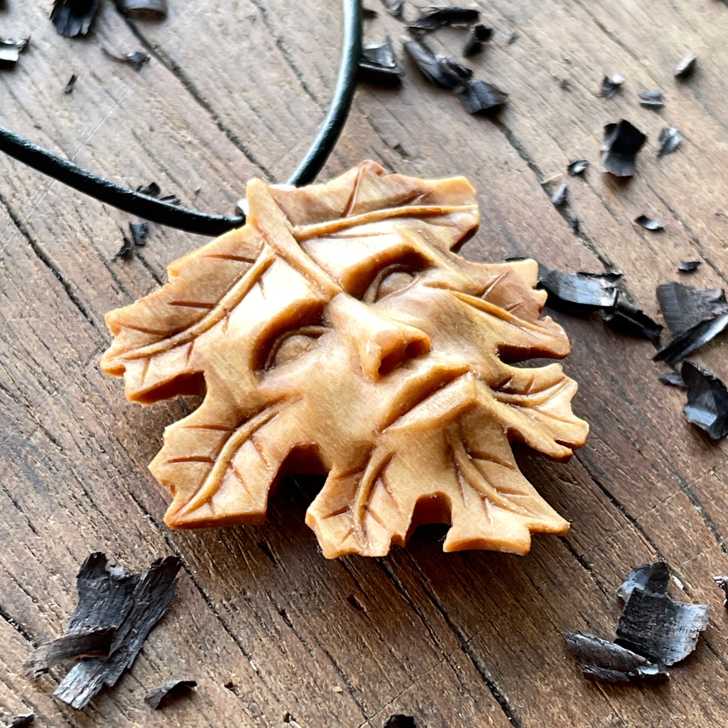 Calm Leaf Spirit Pendant