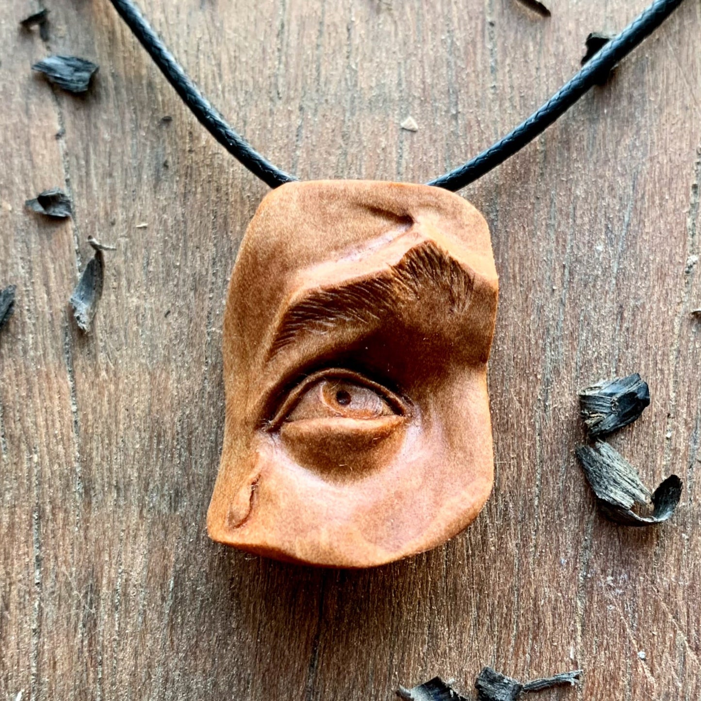 Sad Eye Expression Pendant