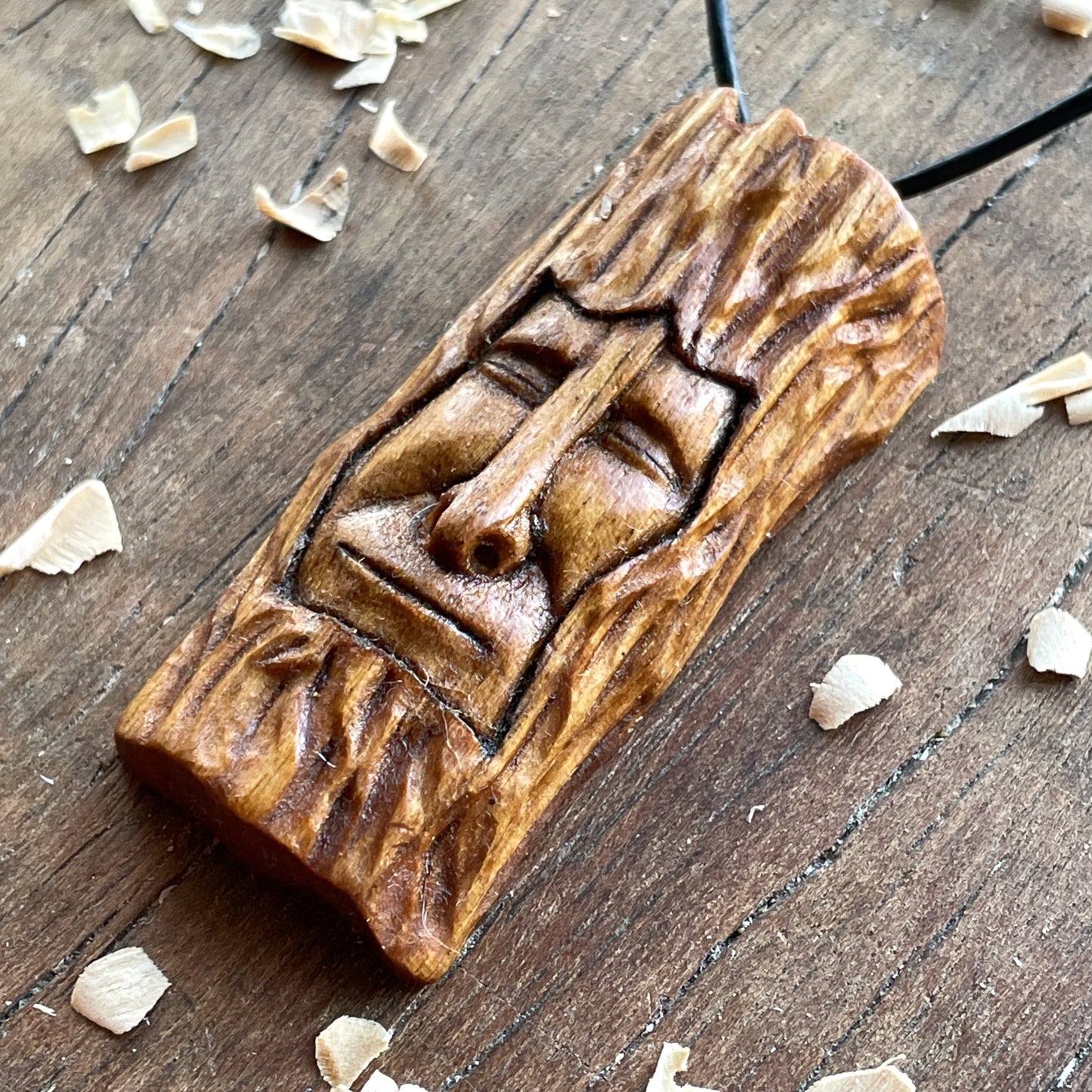"Restless" Wood Spirit Pendant
