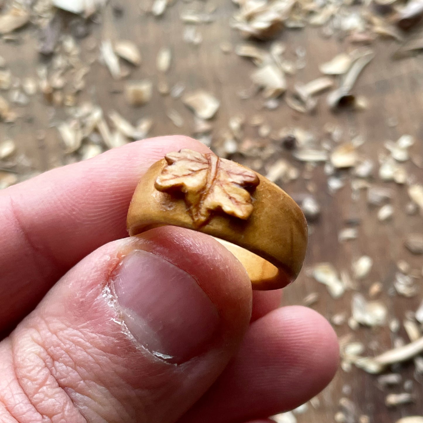 Maple Leaf Ring