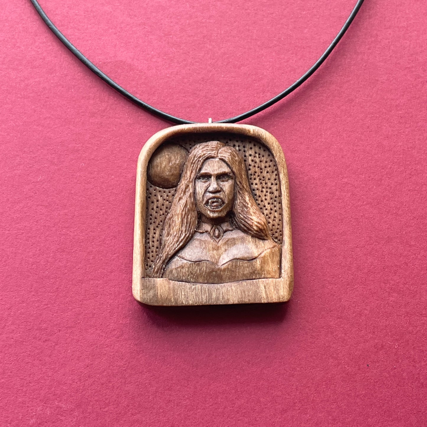 Vampire Moon Pendant