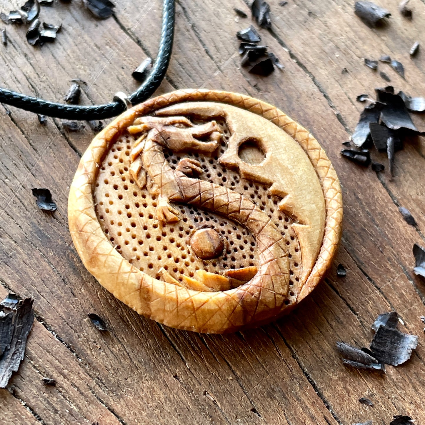 Dragon Yin-Yang Pendant