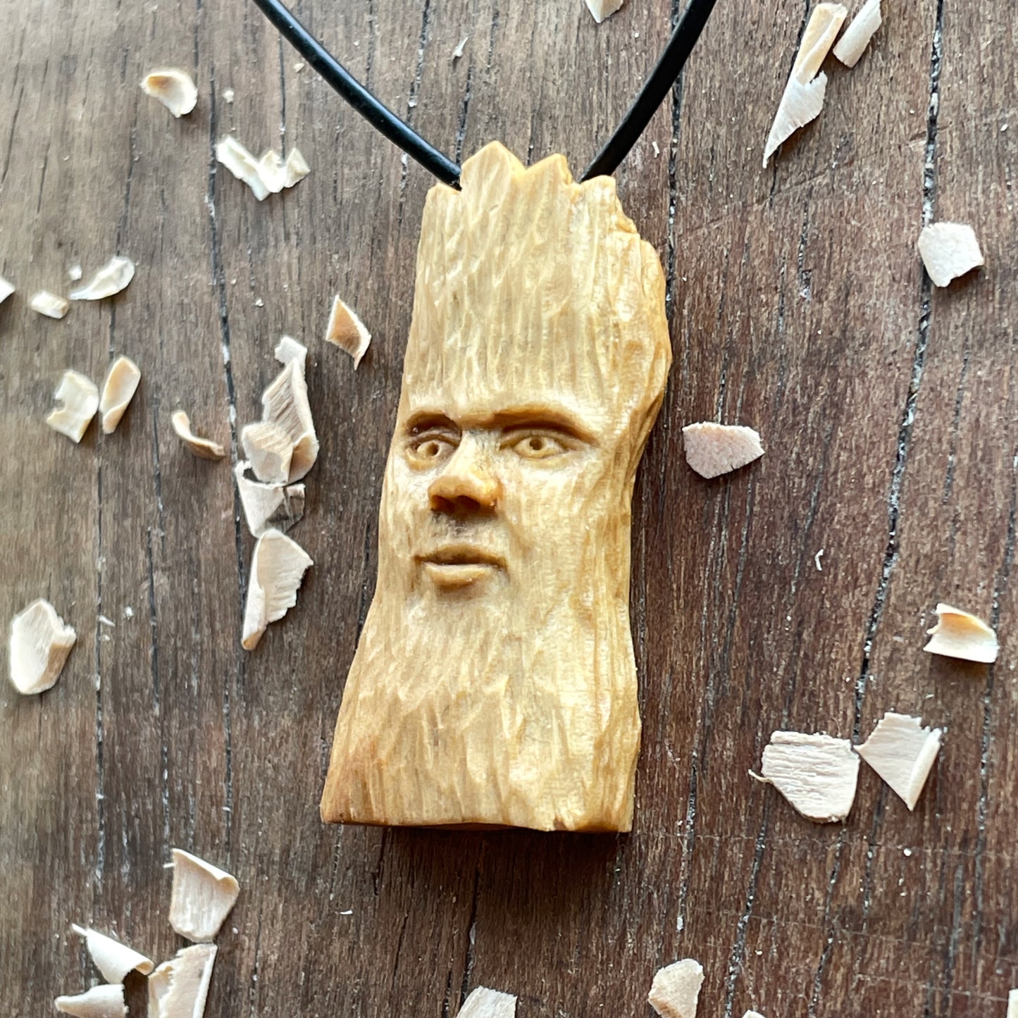 "Newborn" Wood Spirit Pendant