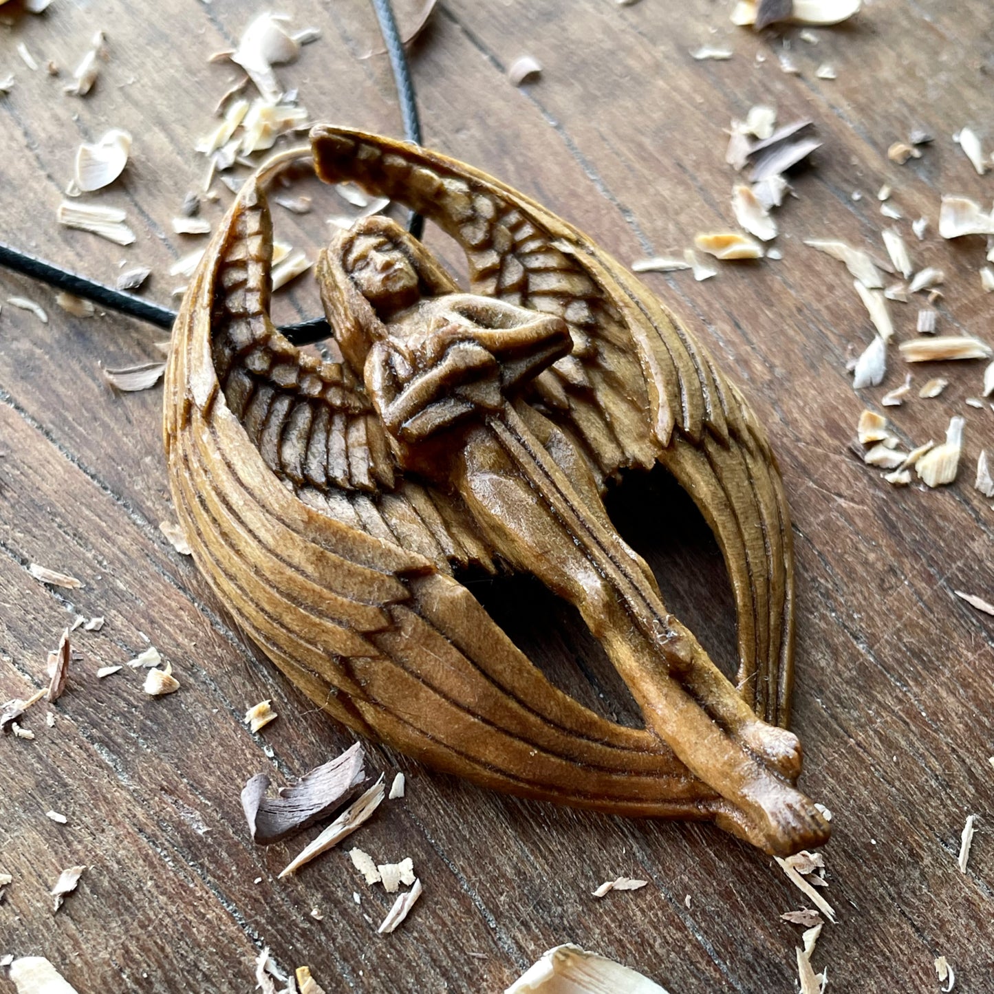 Angel with the sword pendant