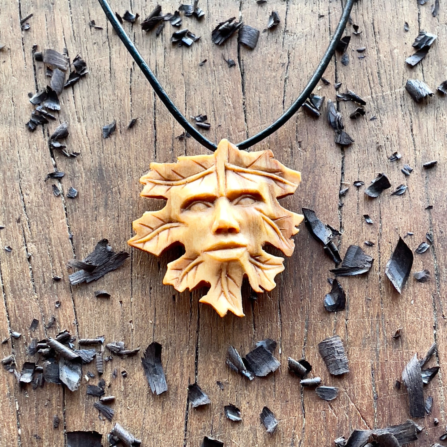 Calm Leaf Spirit Pendant