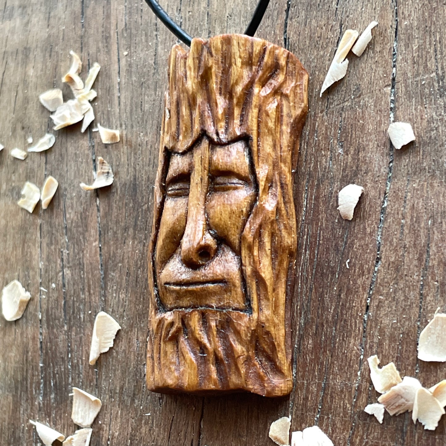 "Restless" Wood Spirit Pendant