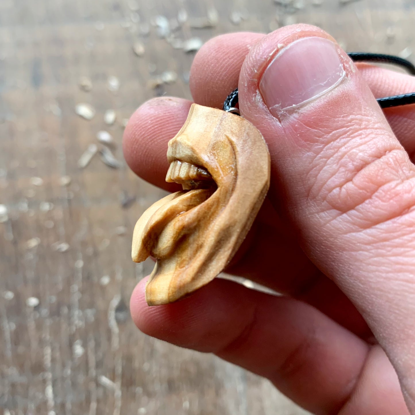 “Tongue Out” Mouth Pendant