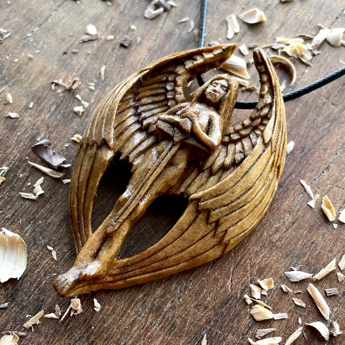 Angel with the sword pendant