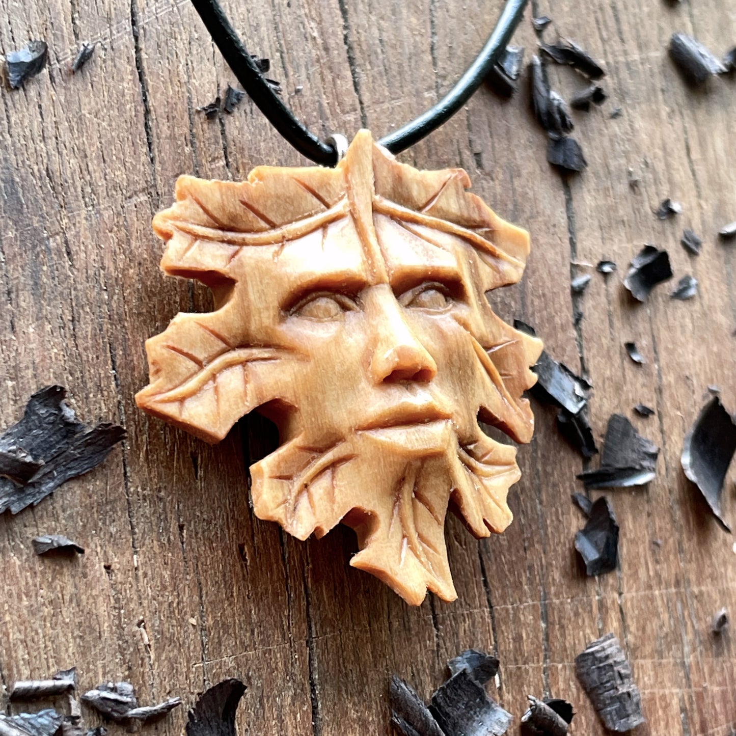 Calm Leaf Spirit Pendant