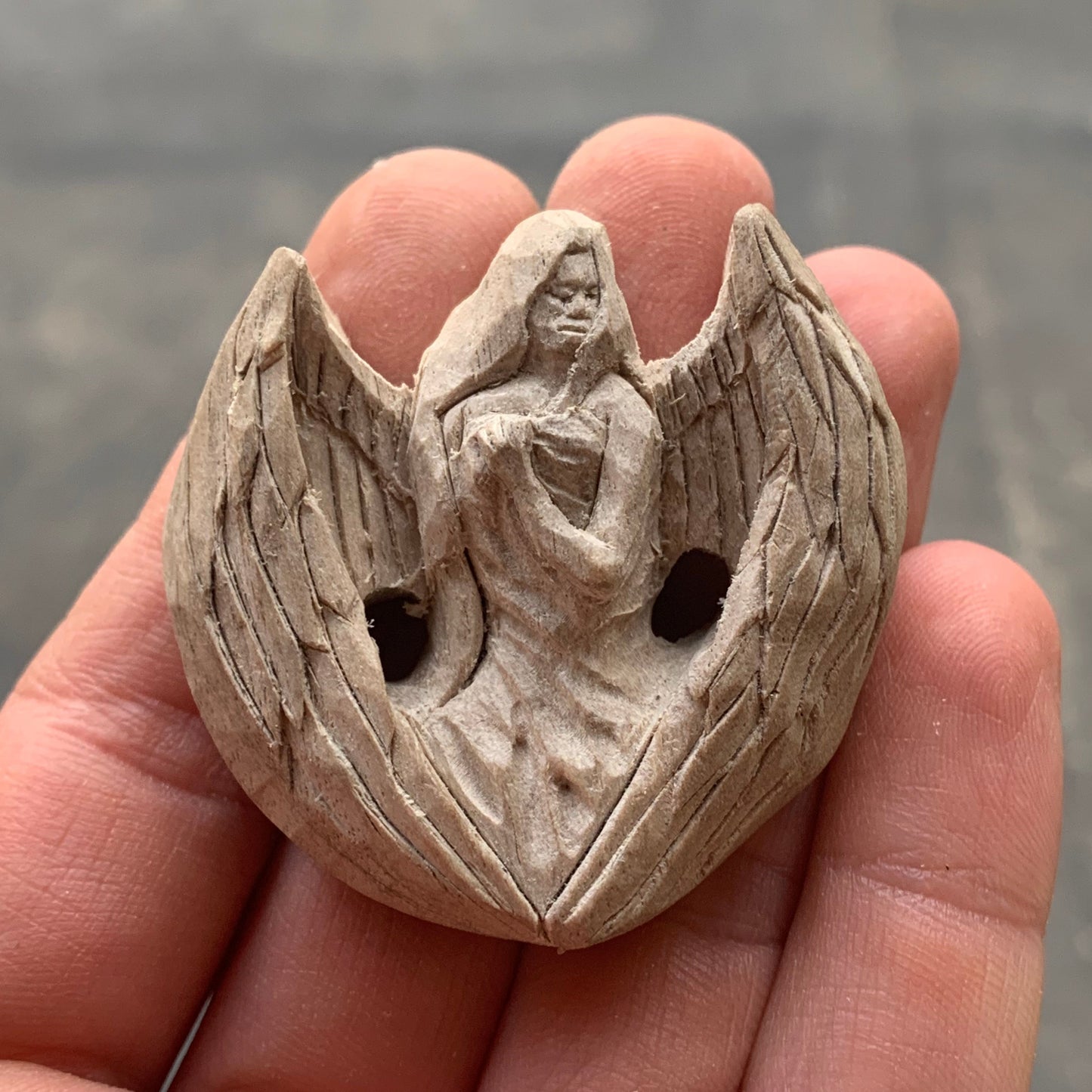 Angel Pendant – Sheltered Light