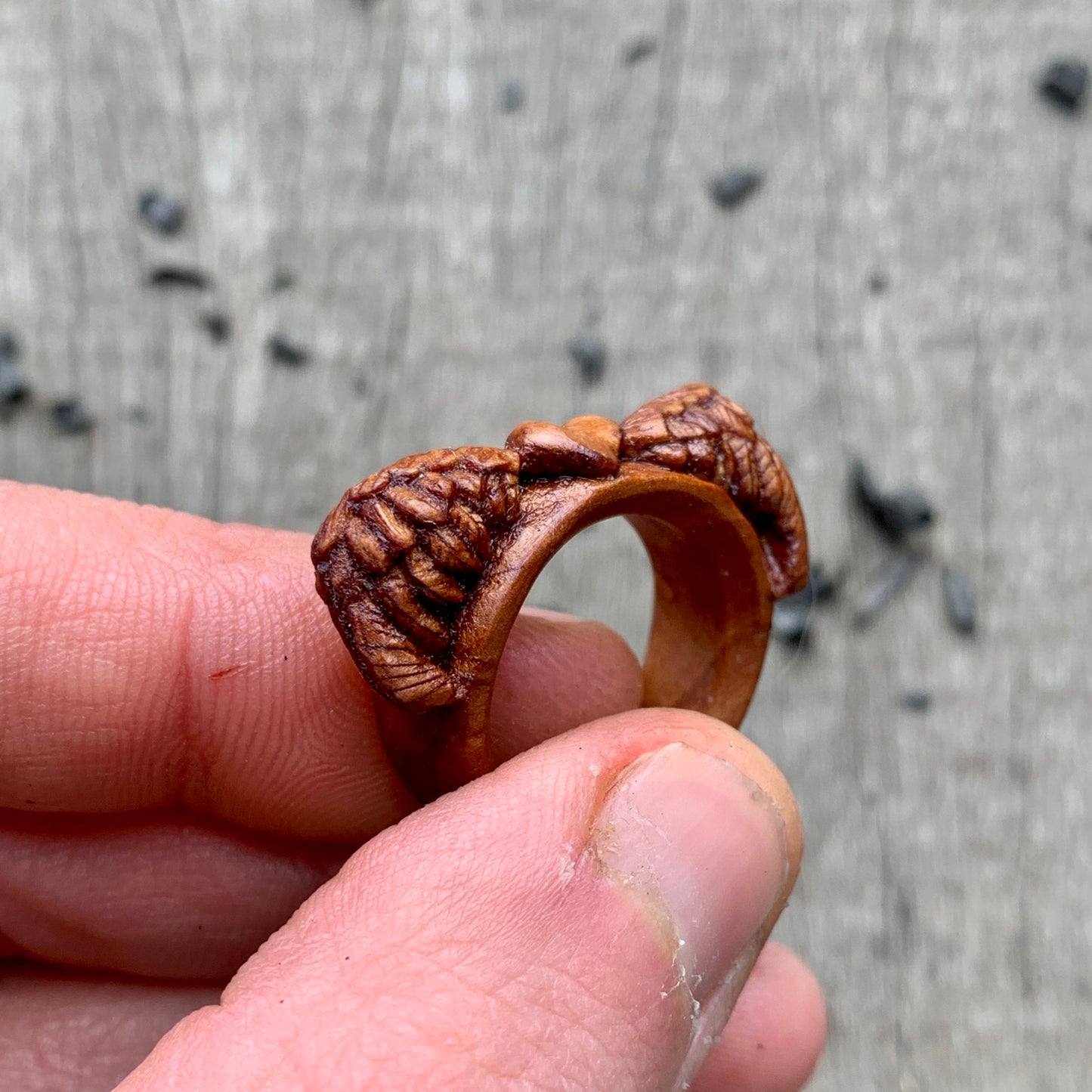 Heart With Wings Ring