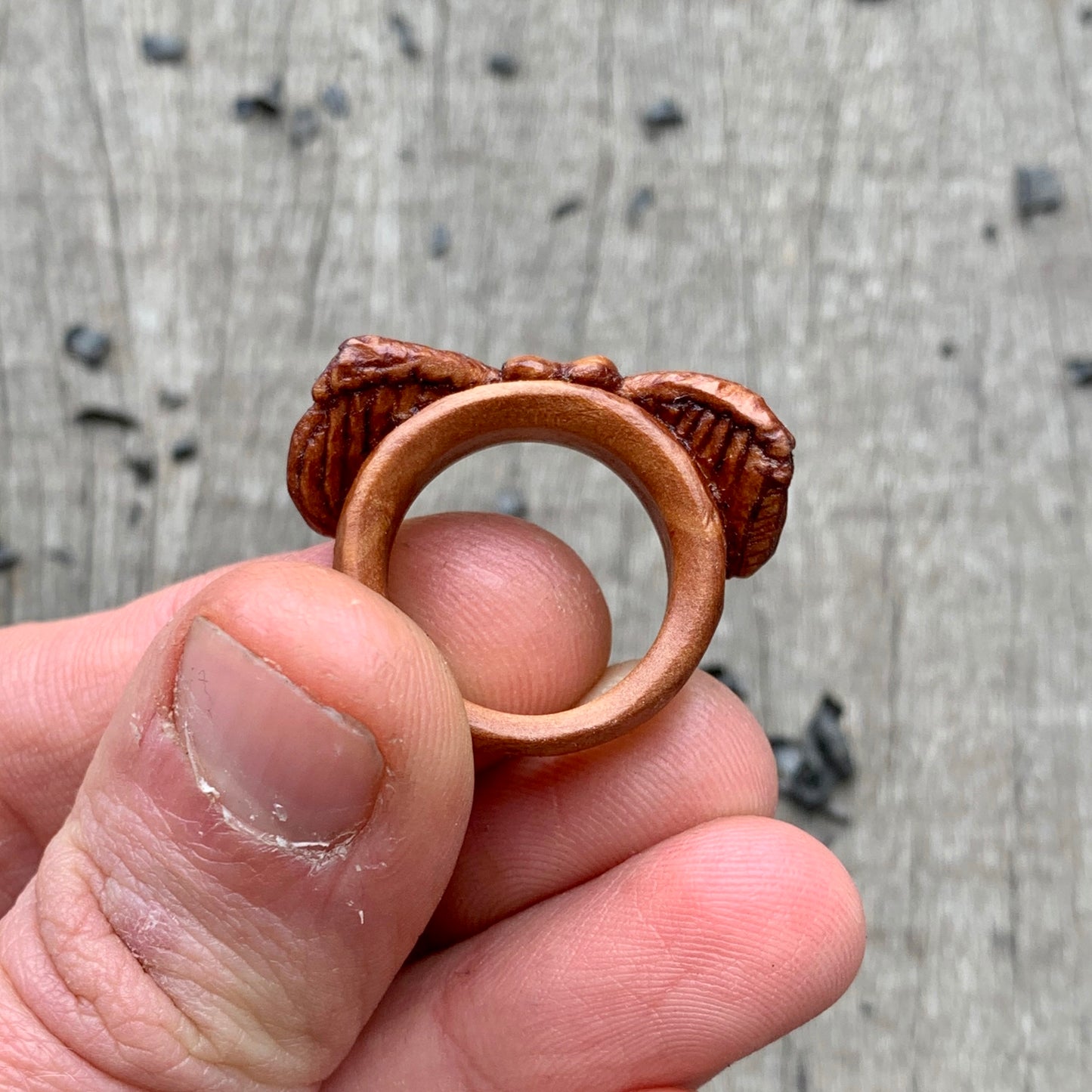 Heart With Wings Ring