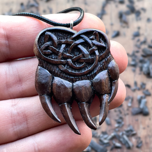 Bear Paw Pendant – Strength and Path