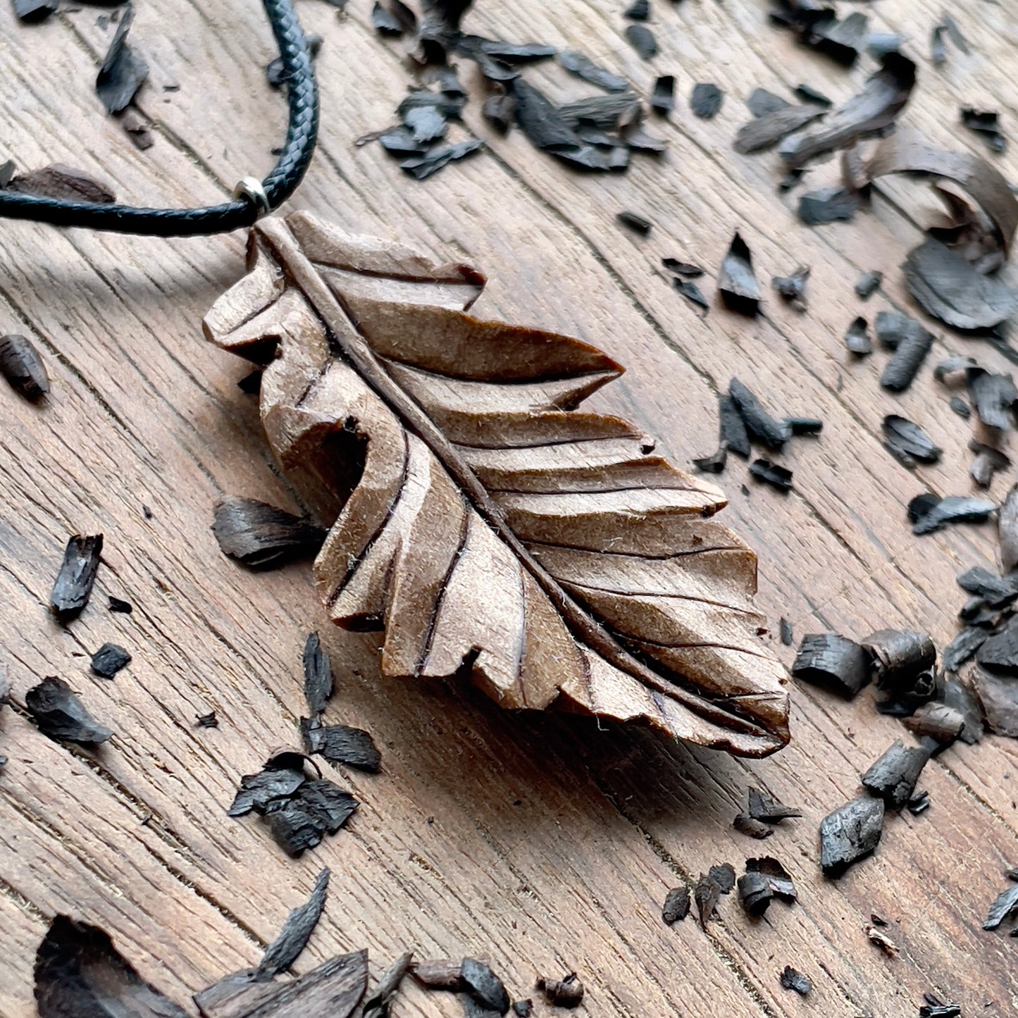 Oak Leaf Pendant - Rooted Spirit