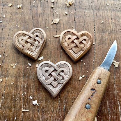 Celtic Knots Heart Pendant