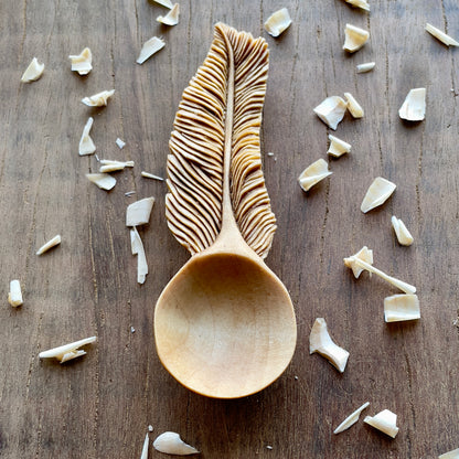 Feather Coffee Spoon
