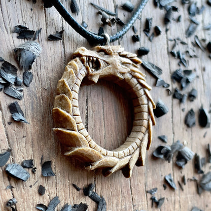 Dragon Ouroboros Pendant – Eternal Cycle Of Power