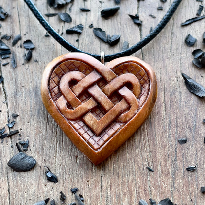 Celtic Knots Heart Pendant