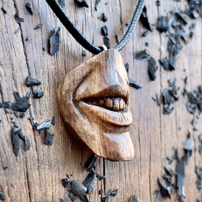 “Happy Expression” Smiling Mouth Pendant
