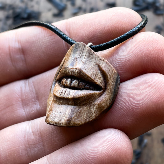 “Happy Expression” Smiling Mouth Pendant