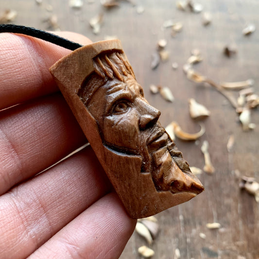 Green Man Spirit Pendant