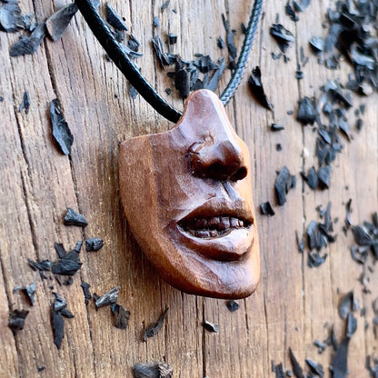 Biting Lips Pendant