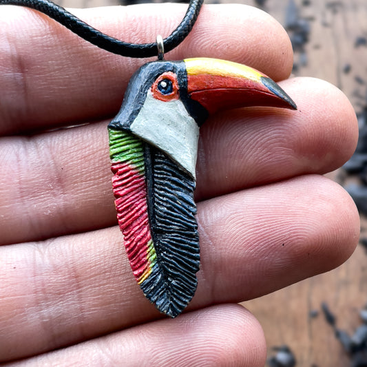 Toucan Totem Pendant