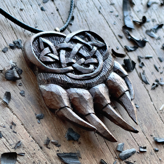Bear Paw Pendant – Strength and Path