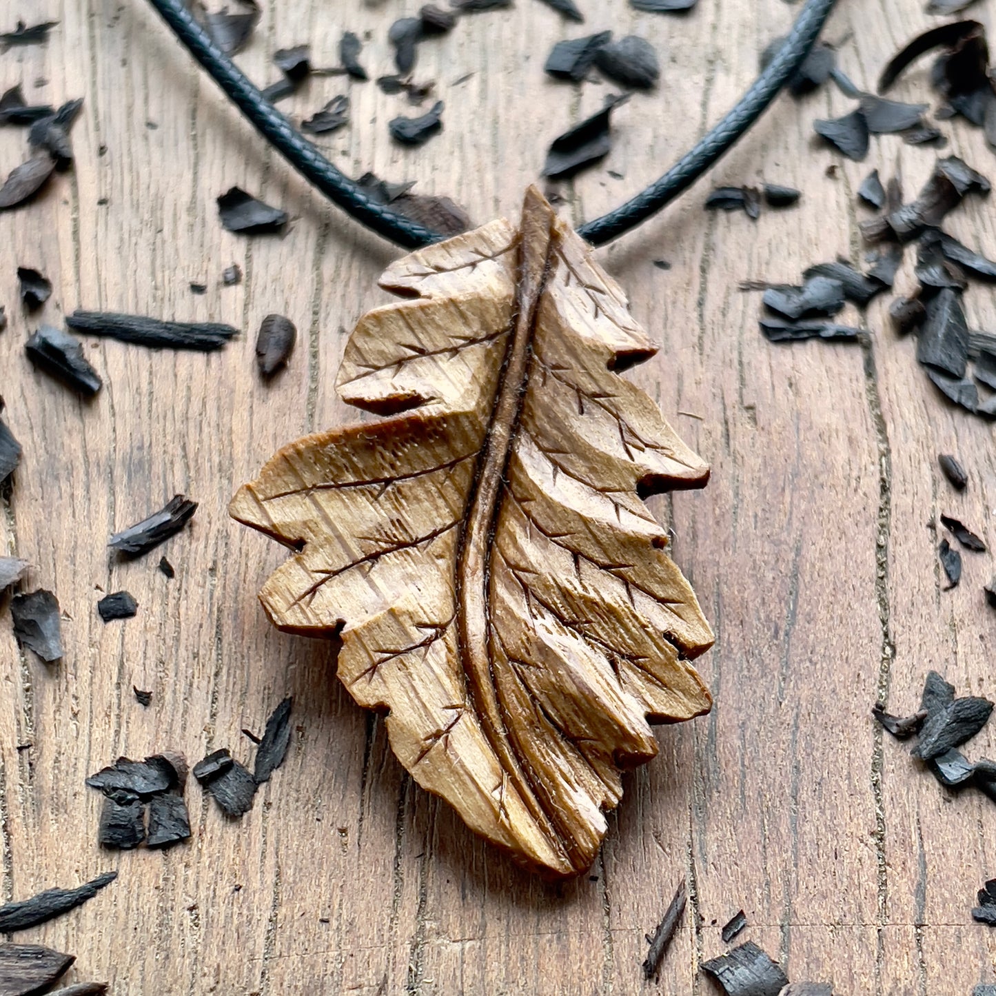 Oak Leaf Pendant - Rooted Spirit