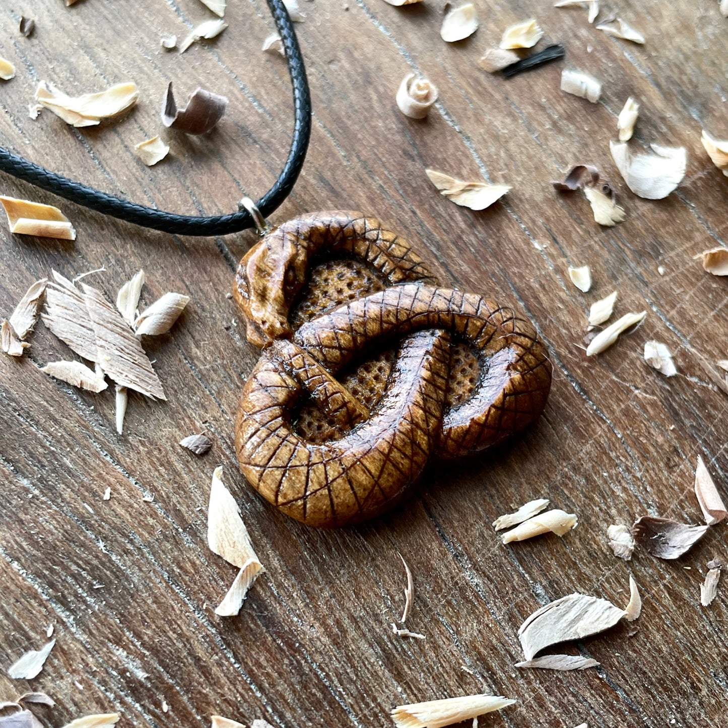 Celtic Uroboro Serpent Pendant