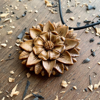 Mandala Flower Pendant